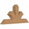 Ekena Millwork Richland Timber Gable Bracket, Western Red Cedar, 48"W x 24"H x 5 1/2"D x 5 1/2"F, 12/12 Pitch GBW048X24X0606RIC00SWR - alternate 5